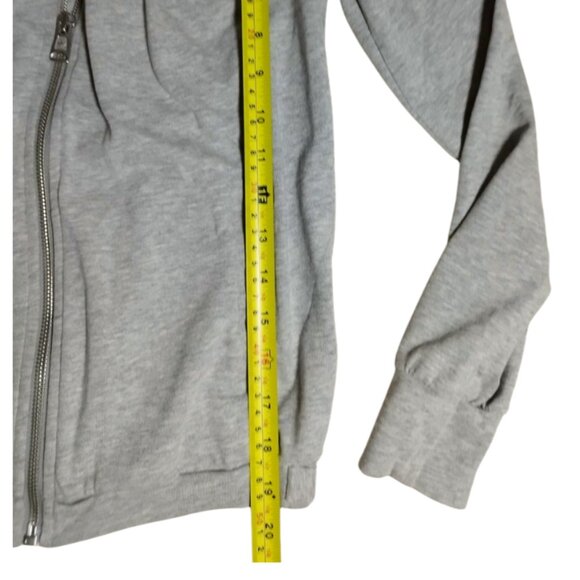 Adidas Originals Youth XS Track Jacket - Heather Gray Zip-Up with Trefoil Logo - Picture 5 of 6